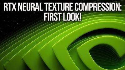 Новая технология Nvidia RTX Neural Texture Compression наглядно демонстрирует снижение использования VRAM до 96% - playground.ru