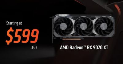 AMD Radeon RX 9070 XT нацелена на производительность RTX 5070 Ti, но на 150 долларов дешевле - gametech.ru