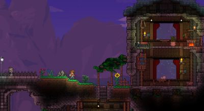 Авторы Terraria показали новые фоны разных биомов из грядущего обновления 1.4.5 - gametech.ru