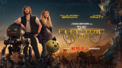 Крис Пратт - Бобби Браун - Симон Столенхага - Ке Хюи Куан - На Netflix состоялась премьера "Электрического штата" - самого дорогого проекта в истории стриминга - playground.ru