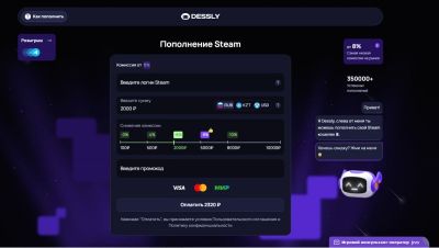 Пополнение Steam в 2025 году: комплексный обзор сервиса Dessly для геймеров - gamedata.club