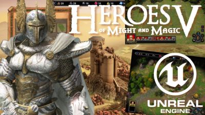 Фанаты занимаются переносом Heroes 5 на движок Unreal Engine - уже готов прототип с основными механиками игры - playground.ru