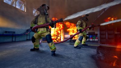 Немецкие разработчики анонсировали кооперативный симулятор пожарного Firefighting Simulator: Ignite - coop-land.ru - Сша
