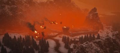 Leo Torres - Художник показал Хелген из TES V Skyrim на движке Unreal Engine 5 - gametech.ru