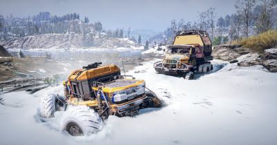 Saber вернулась с беспилотным авто: начался второй сезон Expeditions A MudRunner Game с Карпатами, подземельем и новыми машинами - gametech.ru