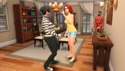 В The Sims 4 занерфили вора — ему запретили красть туалетные кабинки и не только - gametech.ru
