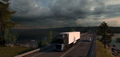 Страна тысячи озёр и берёзы в Euro Truck Simulator 2. Новые скриншоты Финляндии из северного дополнения Nordic Horizons - gametech.ru - Финляндия