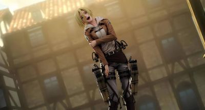 Model Power Studio выпустила статую Энни Леонхарт из аниме «Атака титанов» - gametech.ru