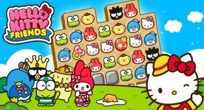 Hello Kitty Friends Match это игра-головоломка с мультиплеером - app-time.ru - Россия - Sanrio