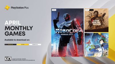 Playstation Plus за апрель. Забираем RoboCop: Rogue City, The Texas Chain Saw Massacre и Digimon Story: Cyber Sleuth - coop-land.ru - city Rogue - state Texas