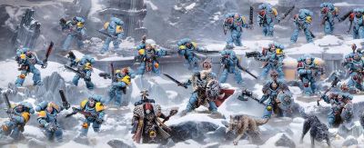 Авторы настолки Warhammer 40,000 показали миниатюры Космических Волков, Дреднайта и новые кодексы - gametech.ru