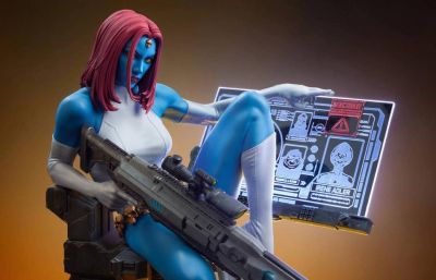 Комсомолка, шпионка и просто красавица: Sideshow Collectibles показала распаковку и сборку статуи Мистик из Marvel - gametech.ru