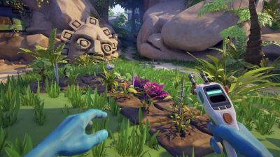 Ади Шанкар - Astrobotanica — микс из Subnautica и No Man’s Sky от польской студии. Появился геймплей - gametech.ru