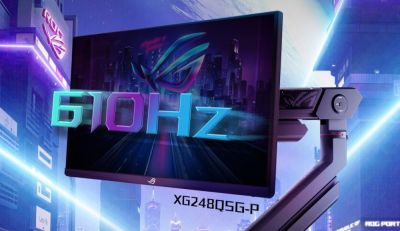 ASUS представила для киберспортсменов два новых игровых монитора ROG XG248Q5G-P и ROG XG32UCG с частотой до 610 Гц - playground.ru - Сша