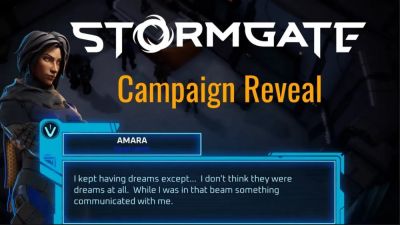 В 1.0 вся повествовательная структура кампании Stormgate будет переписана - playground.ru