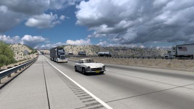 В симуляторе дальнобойщика American Truck Simulator наконец-то можно будет сесть за руль легковушки - playground.ru - Сша