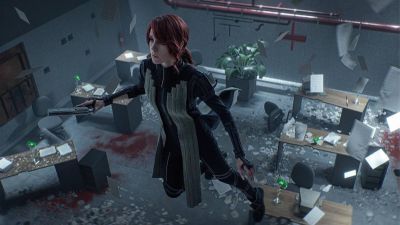Alan Wake - Джесси Фейден - Александр Мифетис - Директор «Федерального Бюро Контроля»: модель показала косплей Джесси Фейден из игры Control - gametech.ru