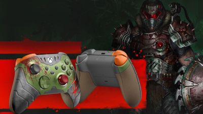 Microsoft показала "адские" контроллеры и чехол для Xbox Series X в стиле Doom: The Dark Ages - games.24tv.ua