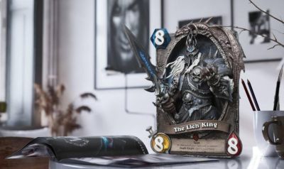 Правитель Нордскола: HEX Collectibles представила статую Короля-лича из игры Hearthstone - gametech.ru