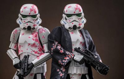 Сакура расцвела в далекой-далекой галактике: Hot Toys показала новую фигурку штурмовика из «Звездных войн» - gametech.ru - Япония