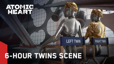 Авторы Atomic Heart опубликовали шестичасовое видео с гибкими и грациозными движениями Близняшек - playground.ru