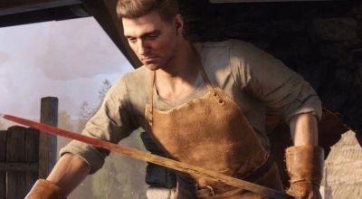 В Kingdom Come 2 можно играть монахом. Парирование меча голыми руками - gametech.ru