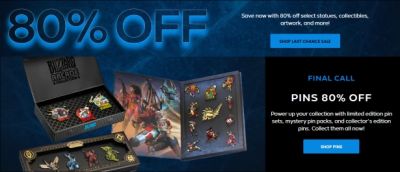 В магазине физических товаров Blizzard началась распродажа «Loot the Vault» со скидками до 80% - noob-club.ru
