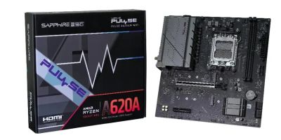 Sapphire готовит бюджетную материнскую плату PULSE A620AM WIFI MicroATX - playground.ru