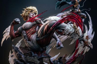 Hertz Studio выпустит статую Энни Леонхарт и Микасы Аккерман из аниме «Атака титанов» - gametech.ru
