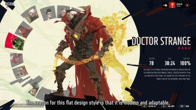 Изначально интерфейс Marvel Rivals был более мрачным и напоминал Disco Elysium - gametech.ru - Гдр