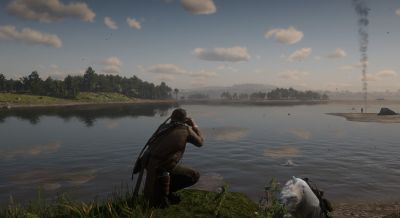 Артур Морган - Блогер выяснил, куда улетают птицы в Red Dead Redemption 2 — выявил их логику поведения и недоработку Rockstar - gametech.ru