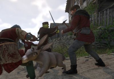В Kingdom Come Deliverance 2 добавили играбельного Шрека и его приятеля Осла - gametech.ru