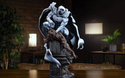 Марк Спектор - Битва с оборотнем: Sideshow Collectibles открыла предзаказ на статую Лунного рыцаря - gametech.ru