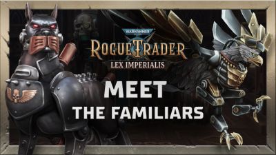 Создатели Warhammer 40,000: Rogue Trader представили Фамильяров из дополнения Lex Imperialis - playground.ru