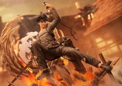 Анджей Сапковский - Кэтлин Кеннеди - Герой Шиганшины: Model Power Studio открыла предзаказ на статую Леви Аккермана из аниме «Атака титанов» - gametech.ru