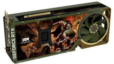 Asus и Bethesda выпустили уникальную видеокарту GeForce RTX 5080 в стиле Doom: The Dark Ages - games.24tv.ua