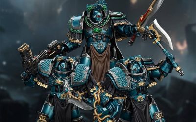 Элита Альфа-Легиона: JoyToy открыла предзаказ на фигурки лернейских терминаторов из Warhammer: The Horus Heresy - gametech.ru