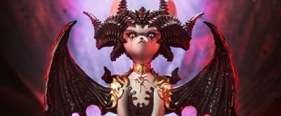 Статуэтка Лилит-кошки с подсветкой по Diablo IV - noob-club.ru - Китай