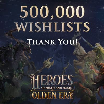 У стратегии Heroes of Might & Magic Olden Era более 500 тысяч добавлений в список желаемого в Steam - playground.ru