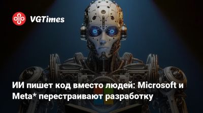 Марк Цукерберг (Mark Zuckerberg) - Сатья Наделл (Satya Nadella) - ИИ пишет код вместо людей: Microsoft и Meta* перестраивают разработку - vgtimes.ru - Россия