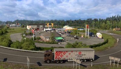Фрэнк Клепаки - Показали новую Скандинавию в Euro Truck Simulator 2. Скриншоты переделки региона - gametech.ru - Швеция - Дания