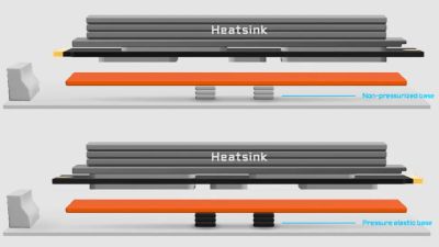 Gigabyte внедряет конструкцию термопрокладок с гибкой пружинной EZ-Flex, которая снижает температуру SSD до 12 градусов - playground.ru