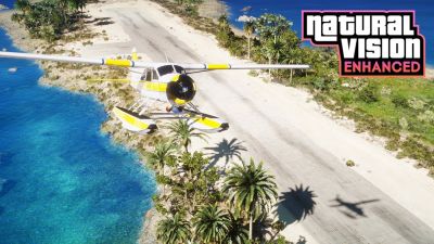 Для GTA5 Enhanced вышел мод NaturalVision Enhanced, улучшающий графику с трассировкой лучей - playground.ru
