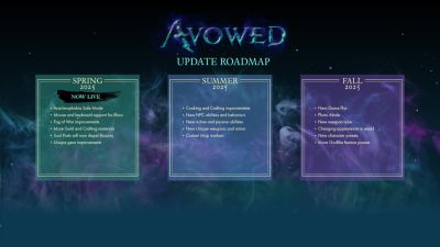 Obsidian выпустила обновление 1.4 для Avowed и поделилась планами по развитию RPG на 2025 год - playground.ru