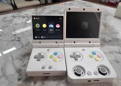 Опубликованы фотографии портативной и раскладной ретро-консоли Miyoo Mini Flip — слух - gametech.ru