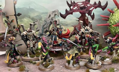 Дэвид Ф.Сандберг - Привет от Тысячи Сынов: авторы настолки Warhammer 40,000 показали диорамы с новыми роботами Сехетар - gametech.ru