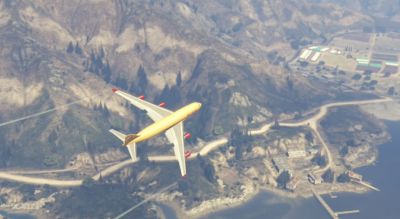 Способен ли Boeing 747 из GTA 5 совершить посадку? Блогер проверил игру Rockstar Games и указал на недоработку - gametech.ru