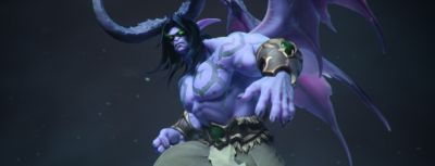 Цифровая скульптура Иллидана Ярость Бури от Swame Art - noob-club.ru