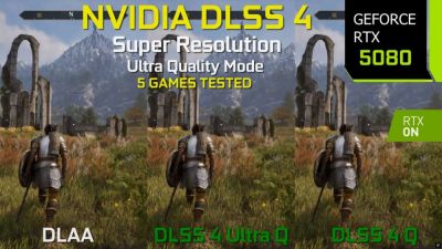 DLSS 4 Ultra Quality обеспечивает лучшую производительность, чем DLAA, с незначительным влиянием на качество изображения - playground.ru