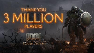 DOOM: The Dark Ages привлекла 3 млн игроков - в 7 раз быстрее, чем DOOM Eternal - playground.ru